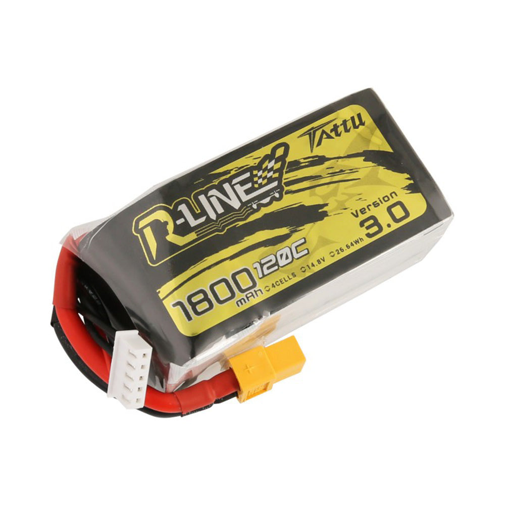 Tattu R-Line Version 3.0 1800mAh 4s 120C Lipo Battery