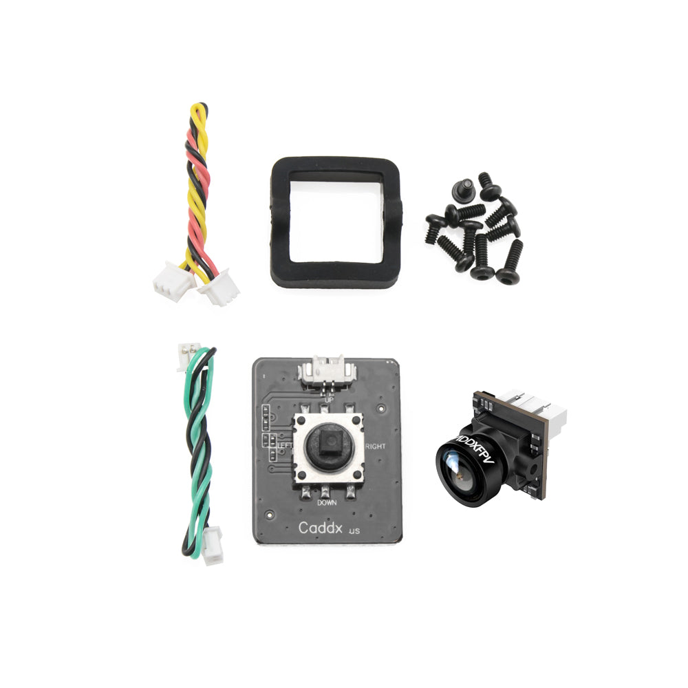 Caddx Ant - 1200TVL 1.8mm FPV Nano Camera - 14x14 - Black