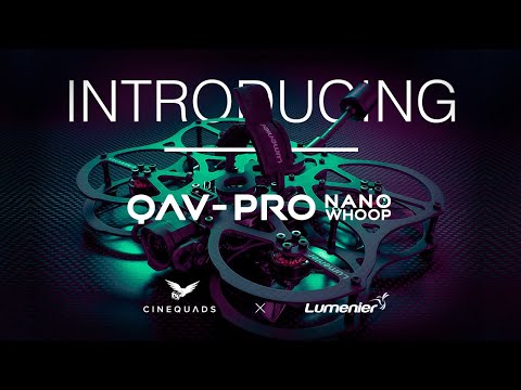 Lumenier QAV-PRO Nano Whoop 2" Cinequads Edition - Frame Kit