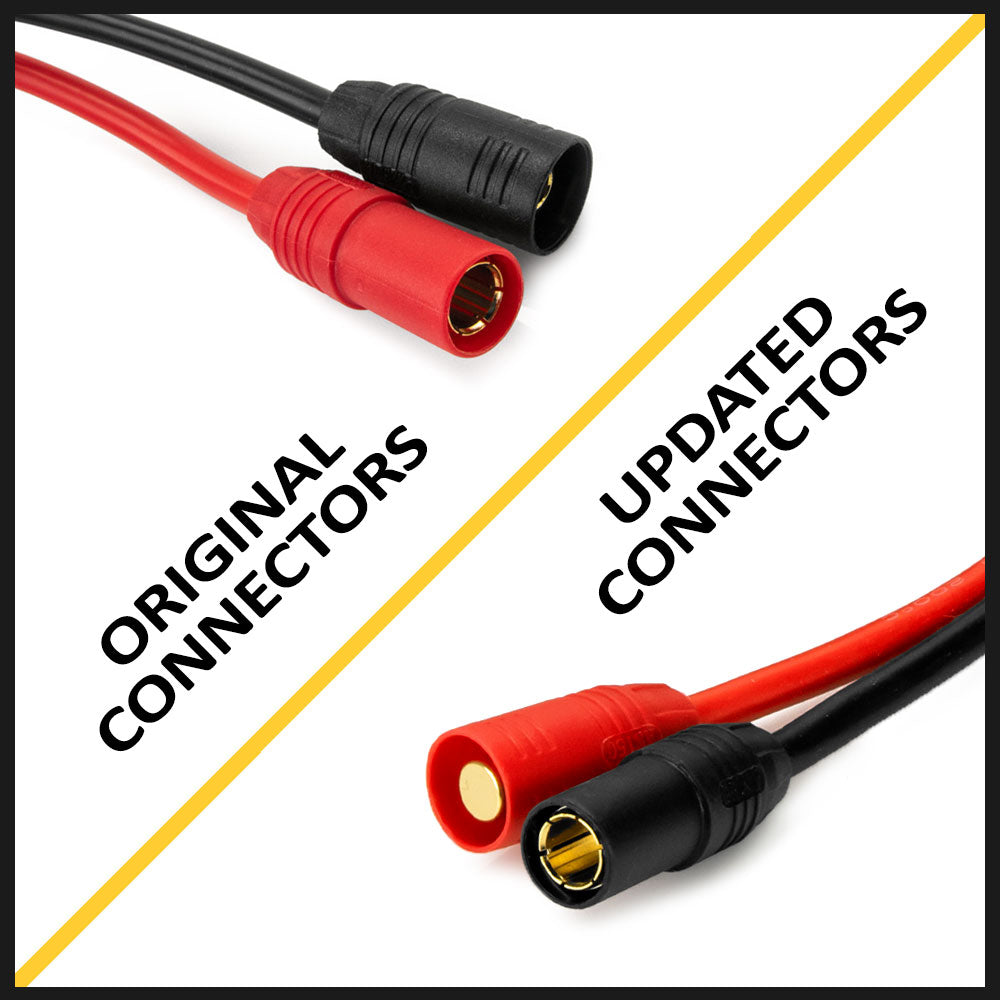 Lumenier CineLifter LiPo Battery - AS150 Connector Comparison