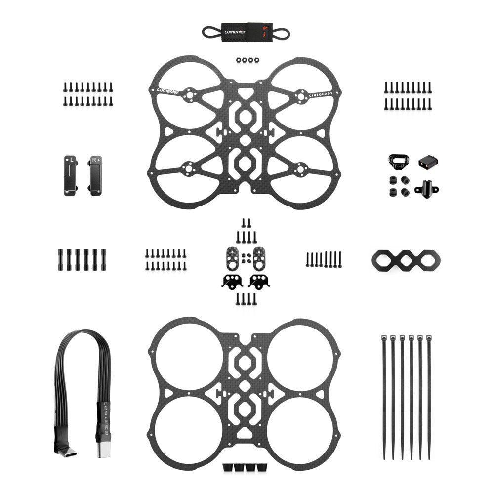 Lumenier QAV-Pro Nano Whoop 2" Cinequads Edition - Frame Kit