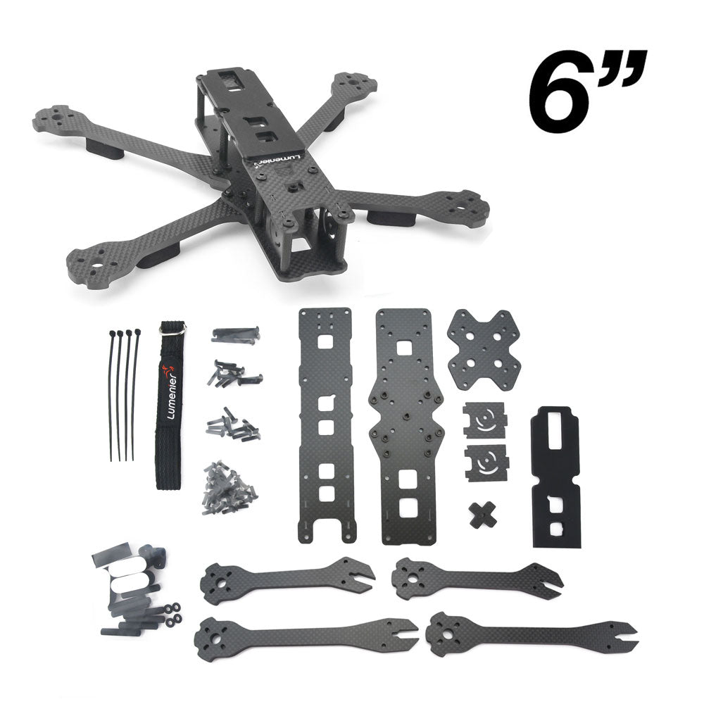 Lumenier QAV-R 2 Deadcat Freestyle Quadcopter Frame (5", 6", 7")
