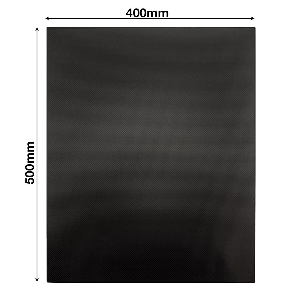 Lumenier 3K Carbon Fiber Sheet - 2.5mm Thick (400x500mm)