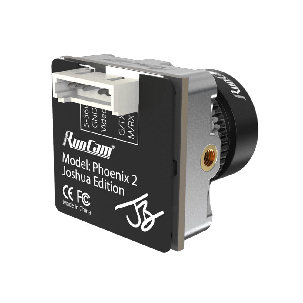 Runcam Phoenix 2 1000TVL 2.1mm FPV Camera - Joshua Bardwell Edition - Silver