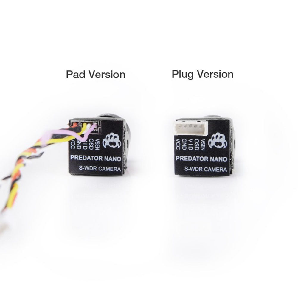 Foxeer Predator 5 Nano 1000TVL 1.7mm FPV Camera (Pad/Plug)