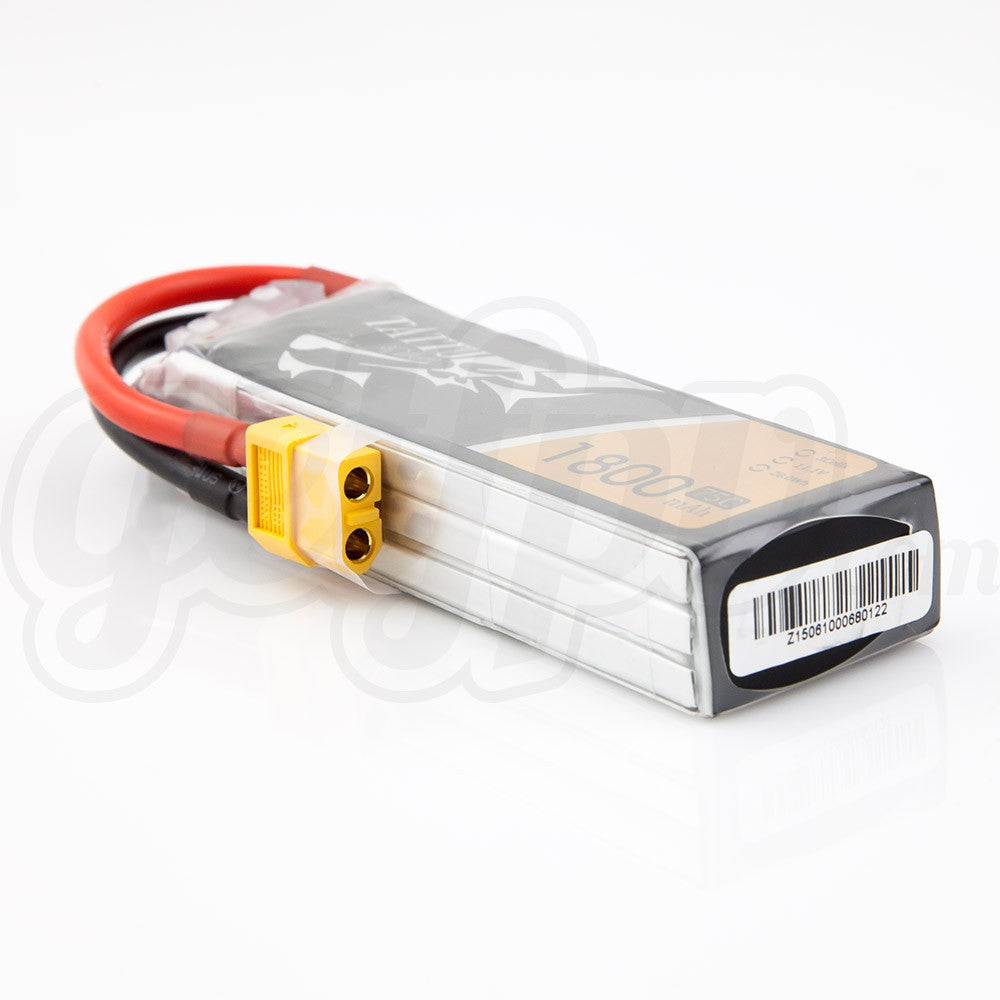 TATTU 1800mAh 3s 75c Lipo Battery