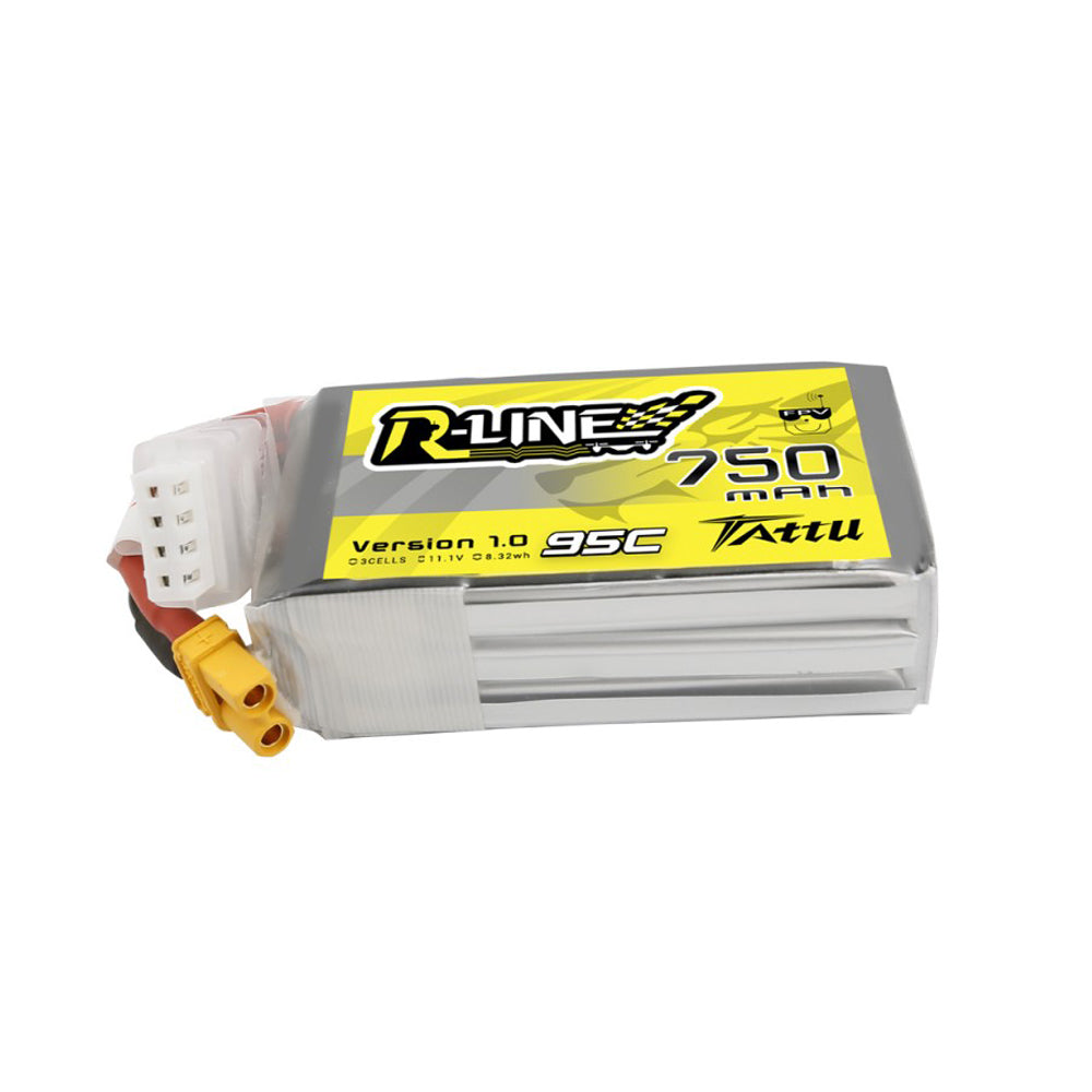 Tattu R-Line Version 1.0 750mAh 3S1P 95C Lipo Battery