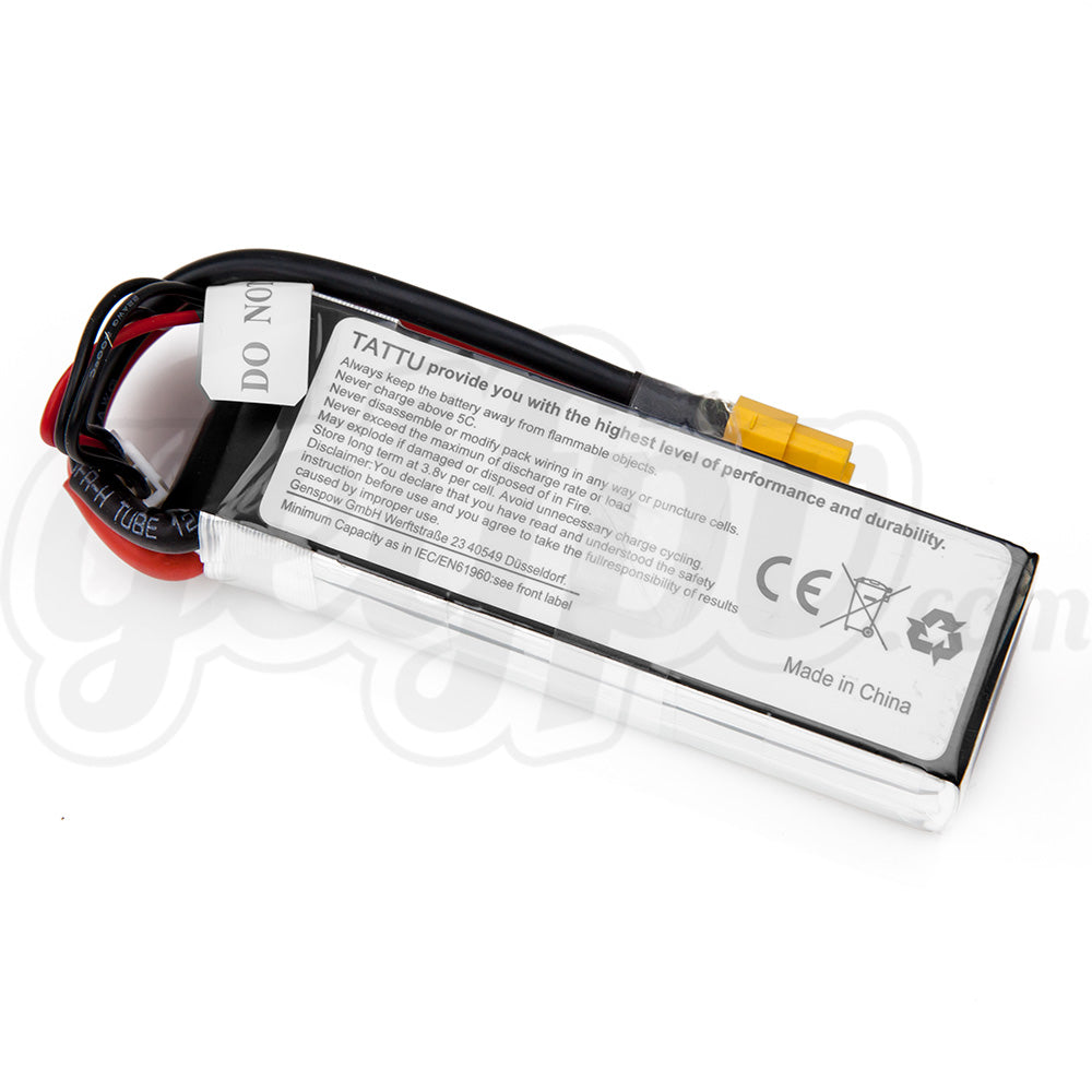 TATTU 2200mAh 3s 35c Lipo Battery