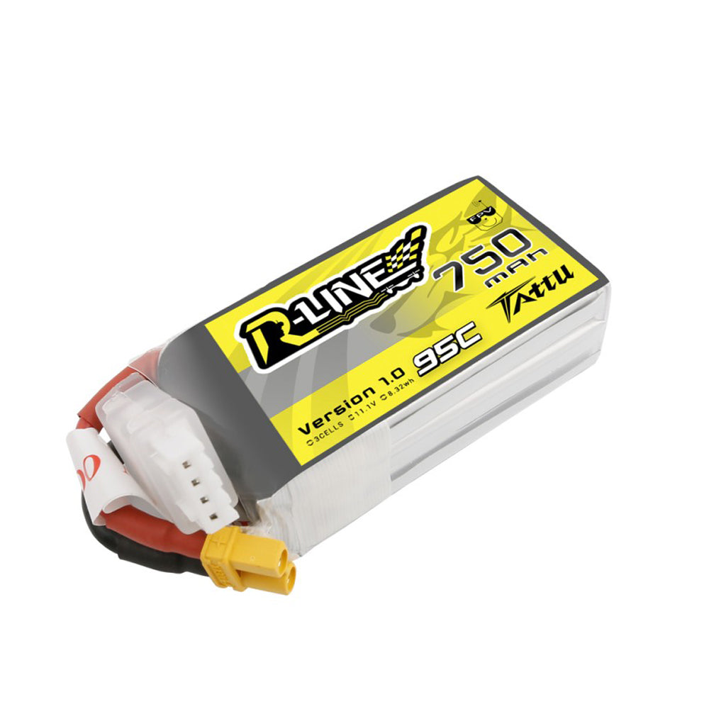 Tattu R-Line Version 1.0 750mAh 3S1P 95C Lipo Battery