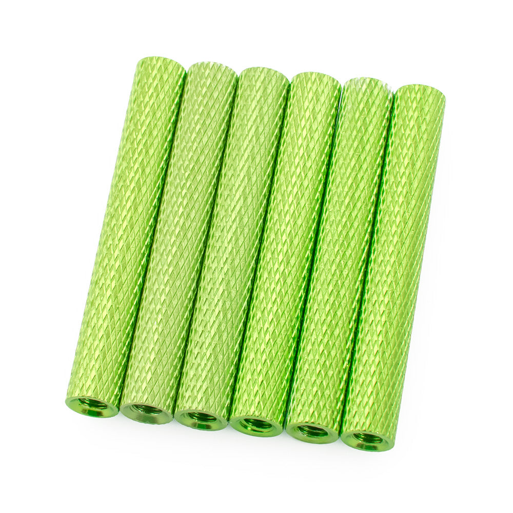 35mm Aluminum Textured Standoff Spacers (Set of 6)