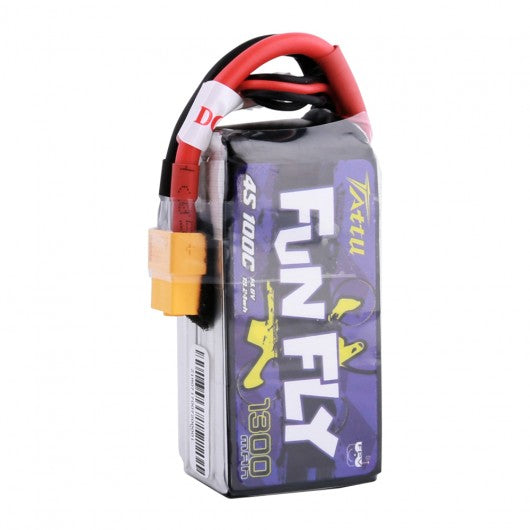 Tattu FunFly 1300mAh 4s 100C Lipo Battery