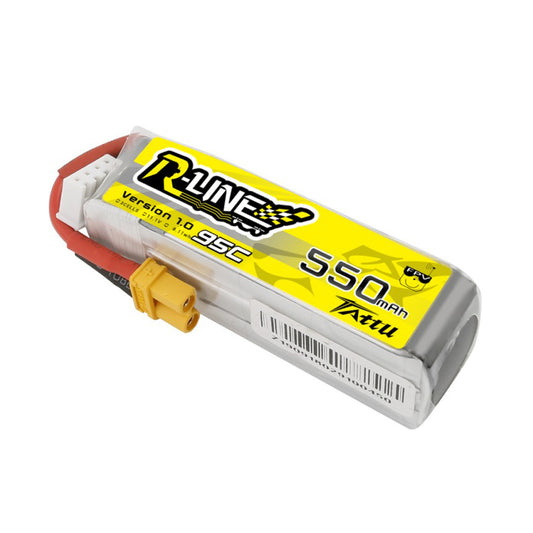 Tattu R-Line Version 1.0 550mAh 3S1P 95C Lipo Battery