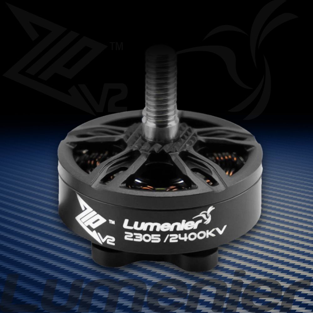 Lumenier ZIP V2 2305 Cinematic Motor w/ M5 Shaft - 2400KV
