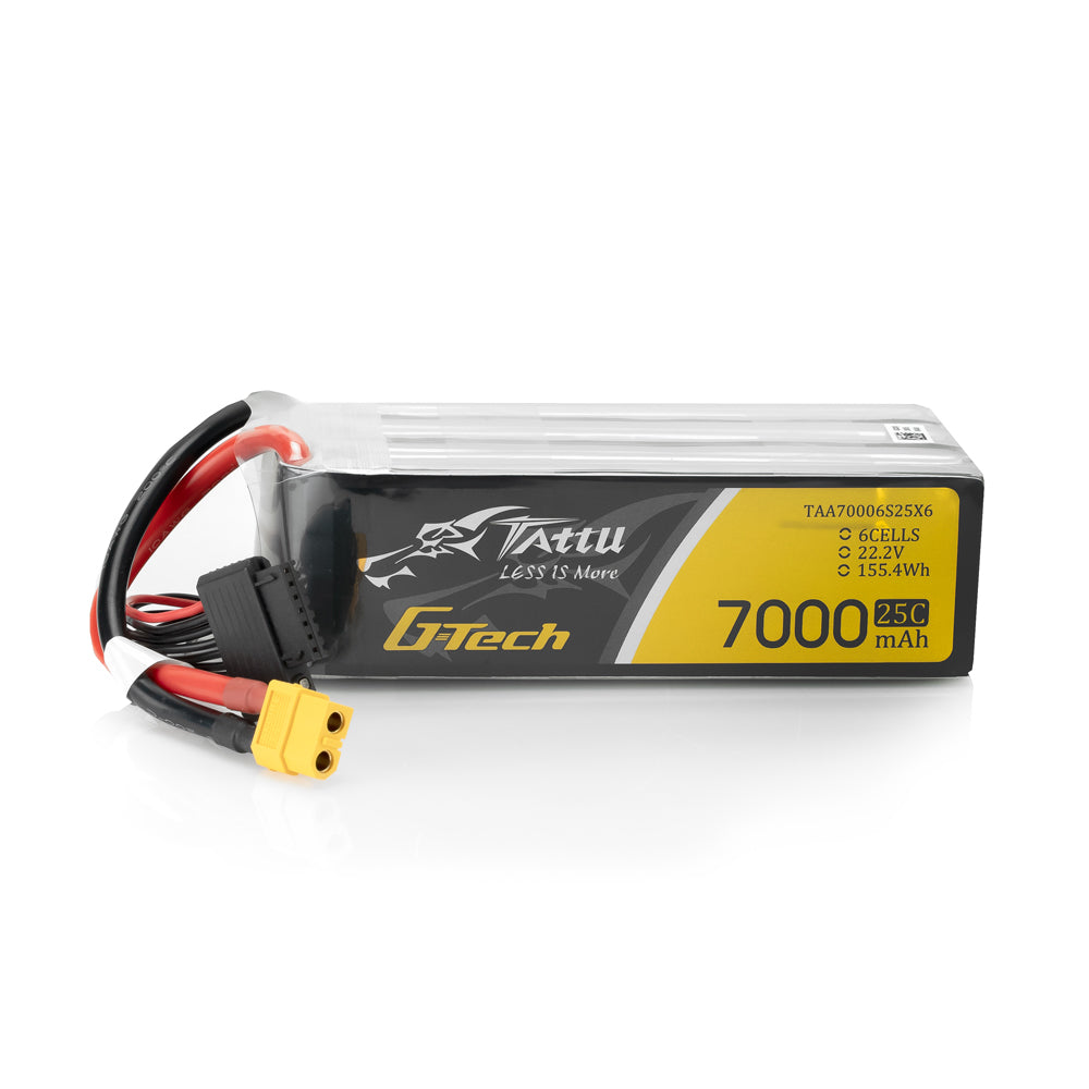 Tattu G-Tech 7000mAh 6s 25c LiPo Battery