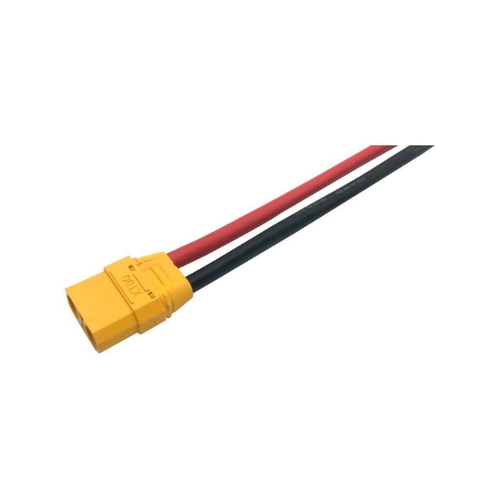 Amass XT90 10AWG LiPo Pigtail - Female (3Pcs)
