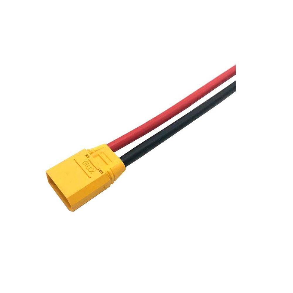 Amass XT90 10AWG LiPo Pigtail - Male (3Pcs)