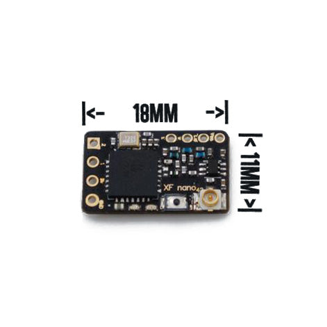 TBS Crossfire Nano Rx (SE) w/ Immortal T V2 Antenna