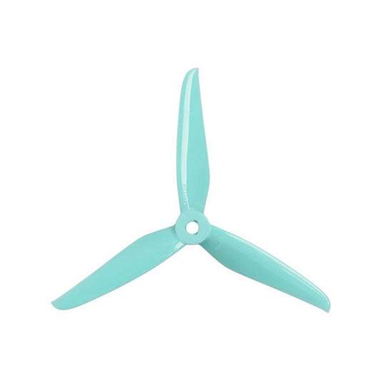 DALProp Cyclone T5143.5 V2 Freestyle 3-Blade Propeller (Set of 4) - Teal