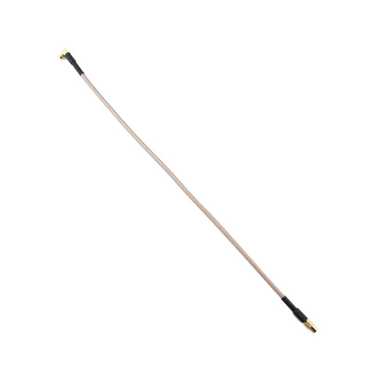 MMCX Male 90 Degree  to MMCX Female RG316 Extension Cable - 20cm