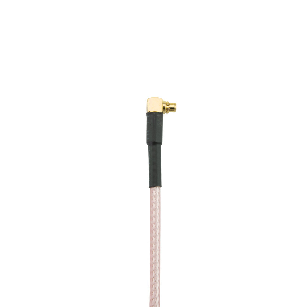 MMCX Male 90 Degree to SMA Female RG316 Extension Cable - 20cm