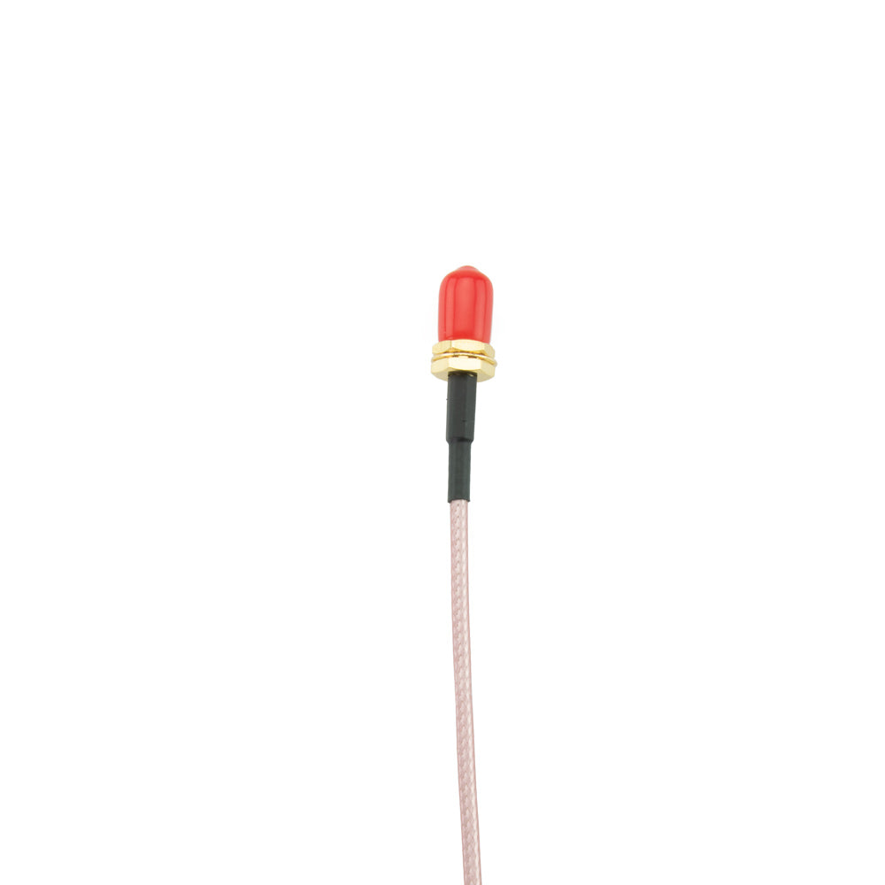 MMCX Male 90 Degree to SMA Female RG316 Extension Cable - 20cm