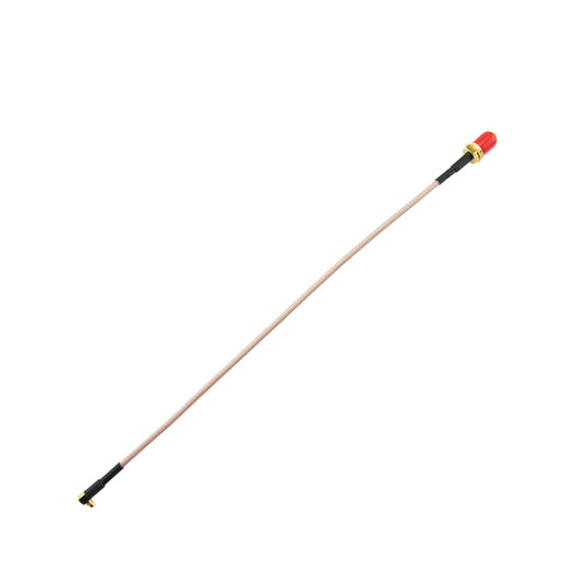 MMCX Male 90 Degree to SMA Female RG316 Extension Cable - 20cm