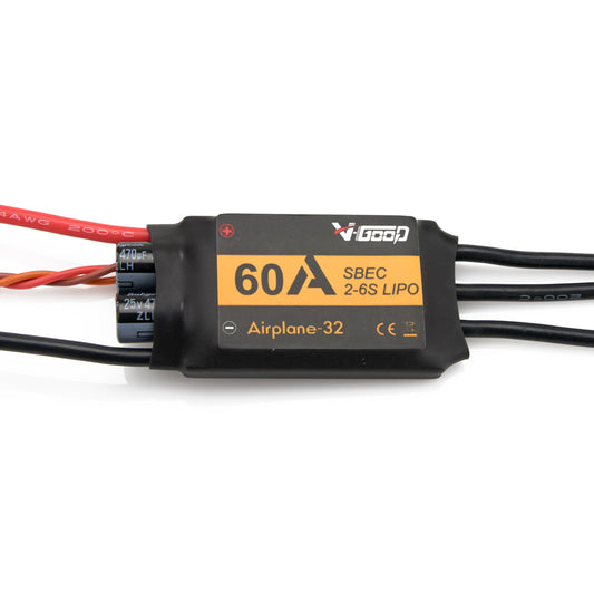 V-Good RC 32-Bit 60A 2-6S Brushless ESC for RC Airplane