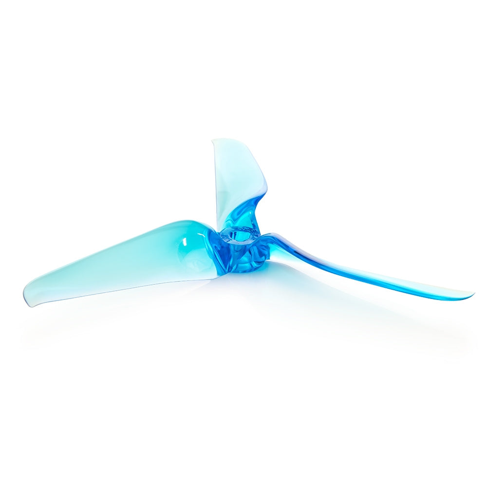 Lumenier 5x5.3x3 - Gate Breaker Propeller (Set of 4 - Transparent Blue)