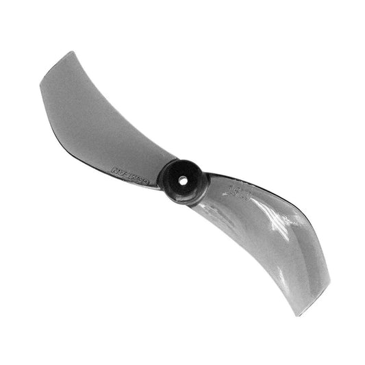 Gemfan 1610 40mm 2-Blade Propeller - Clear Gray - 1mm Shaft (Set of 8)