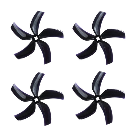 Gemfan D90 90mm 3.5" 5-Blade Ducted Cinewhoop Propeller (Set of 4) w/ M5 Adapters - Black