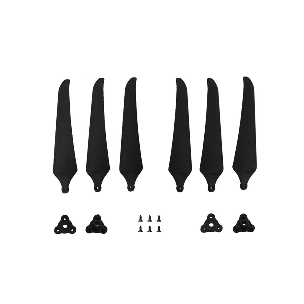 Gemfan F1051 Folding 3-Blad Propeller (Set of 2) - Black