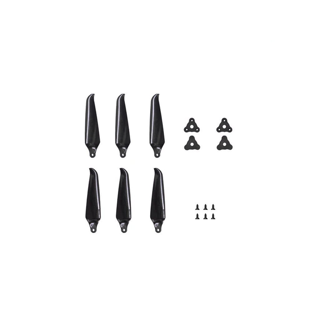 Gemfan F8041 Folding 3-Blade Propeller (Set of 2) - Black