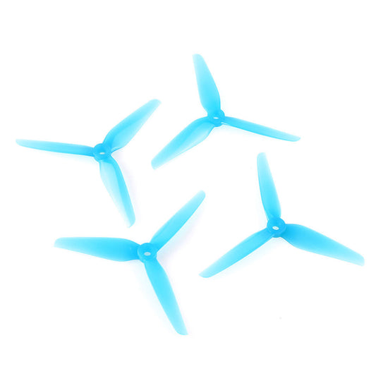 HQProp R38 HeadsUp Racing 5.1x3.8x3 Propeller (Set of 4 - Blue)