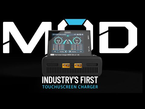 ToolkitRC M8D 1-8S 1600W 50A Touchscreen Charger