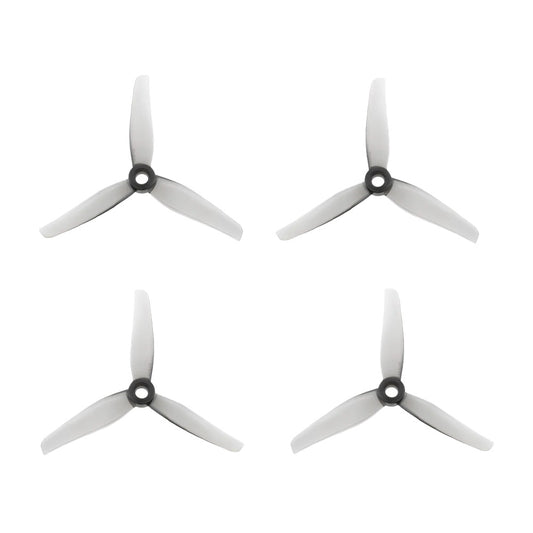 HQProp 3.5x2.2x3 3-Blade Propeller ( Set of 4) - 5MM Shaft - Gray