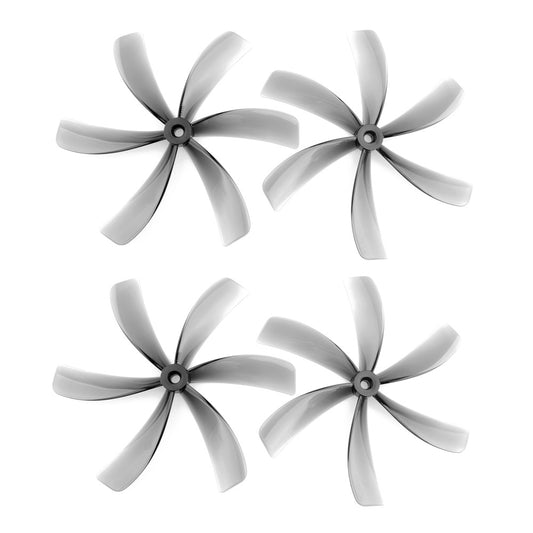 HQProp 5X4X6 Polycarbonate Propellers (Set of 4) - Light Gray