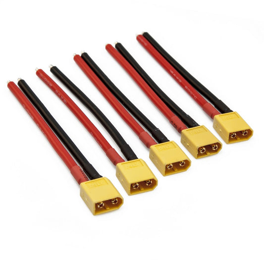 XT60 Lipo Pigtail 12AWG (5pcs)