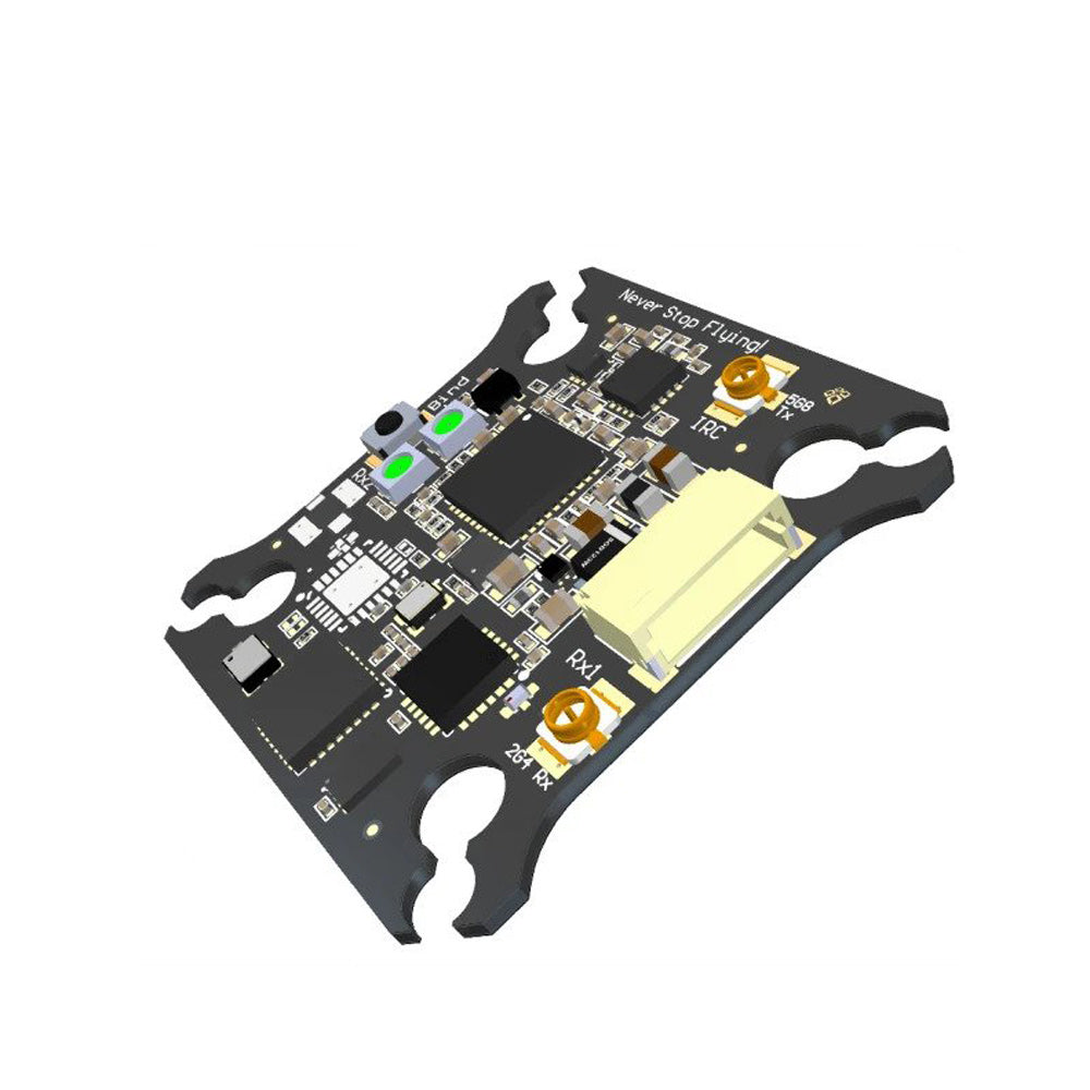 ImmersionRC Tramp/Ghost Hybrid UNO V2 2.4GHz Rx & 25-600mW 5.8GHz VTX
