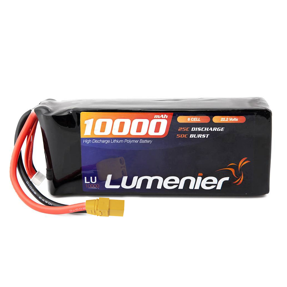 Lumenier 10000mAh 6s 25c LiPo Battery - XT90