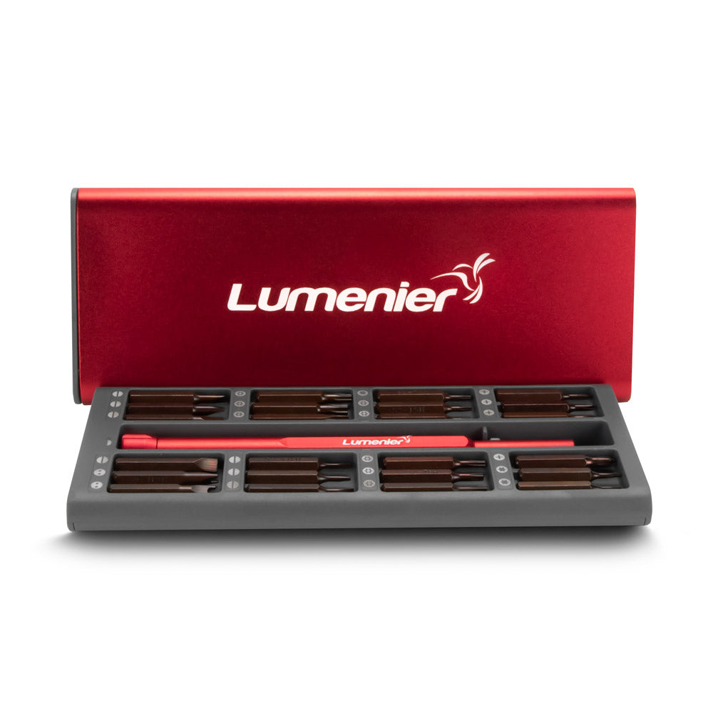 Lumenier 48-in-1 Precision Screwdriver Set - Red
