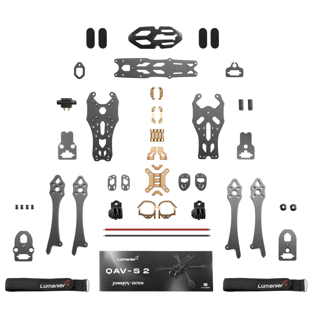 Lumenier QAV-S 2 JohnnyFPV SE 5â€ Frame Kit