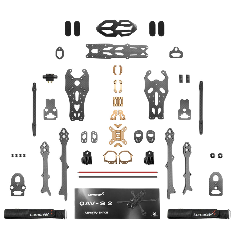 Lumenier QAV-S 2 JohnnyFPV SE 7â€ Frame Kit