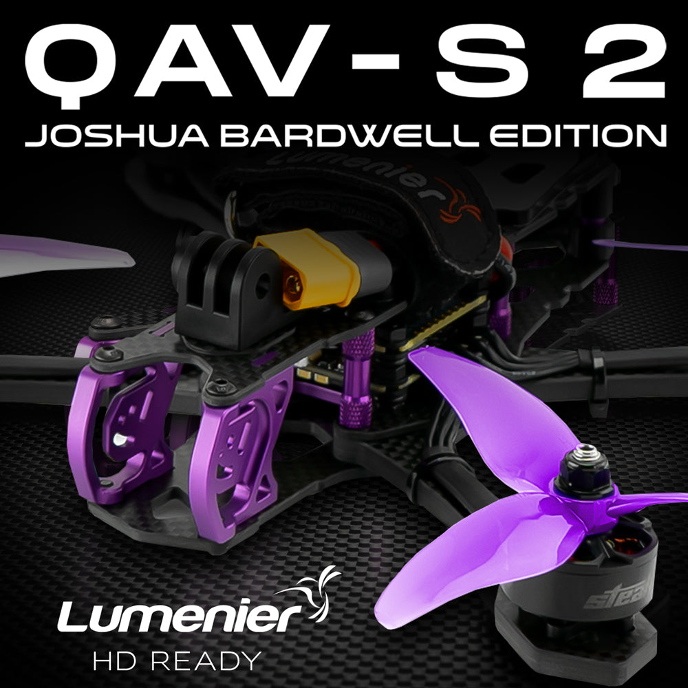 Beginner DIY FPV Drone Kit - QAV-S 2 Joshua Bardwell SE 5” - HD Ready