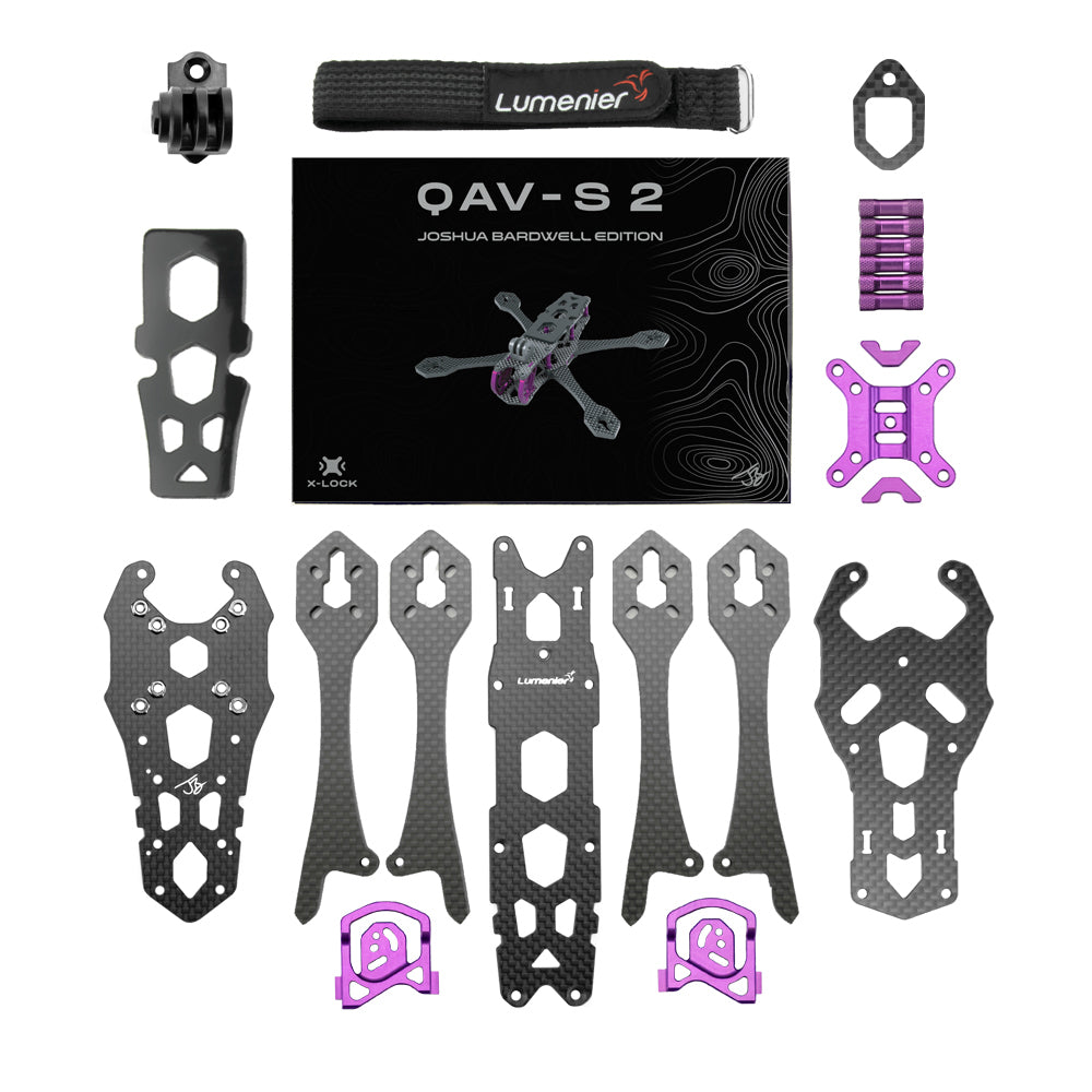 Lumenier QAV-S 2 Joshua Bardwell SE 5â€ Frame Kit