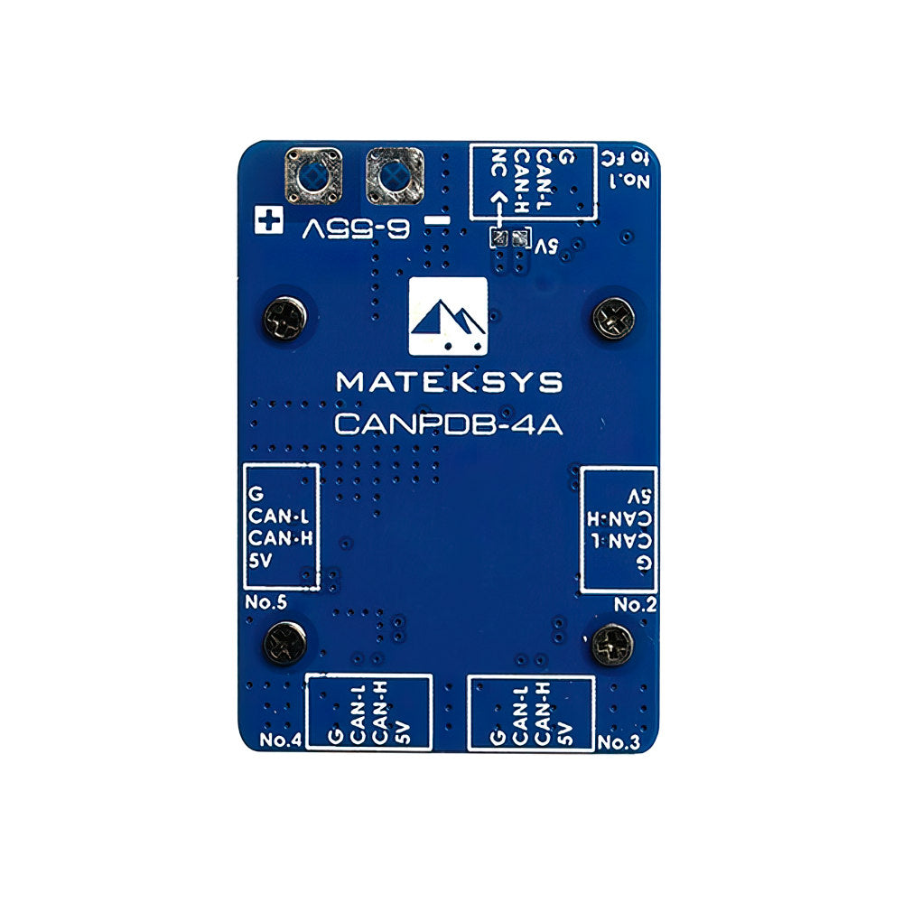MATEKSYS CANPDB w/ 4A BEC & JST-GH Splitter
