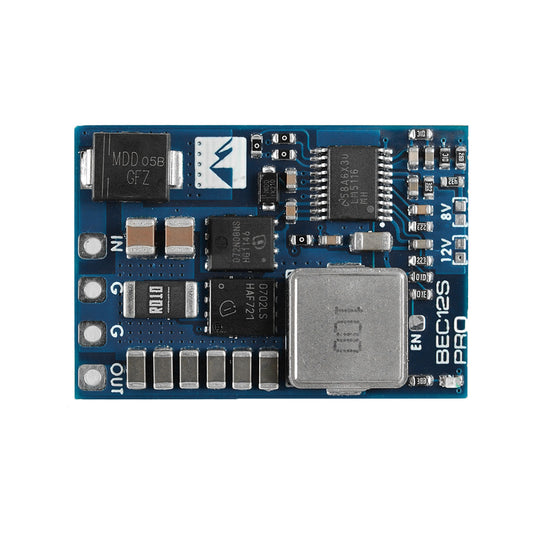 MATEKSYS 12S Pro BEC - 9-55V To 5V/8V/12V - 5A
