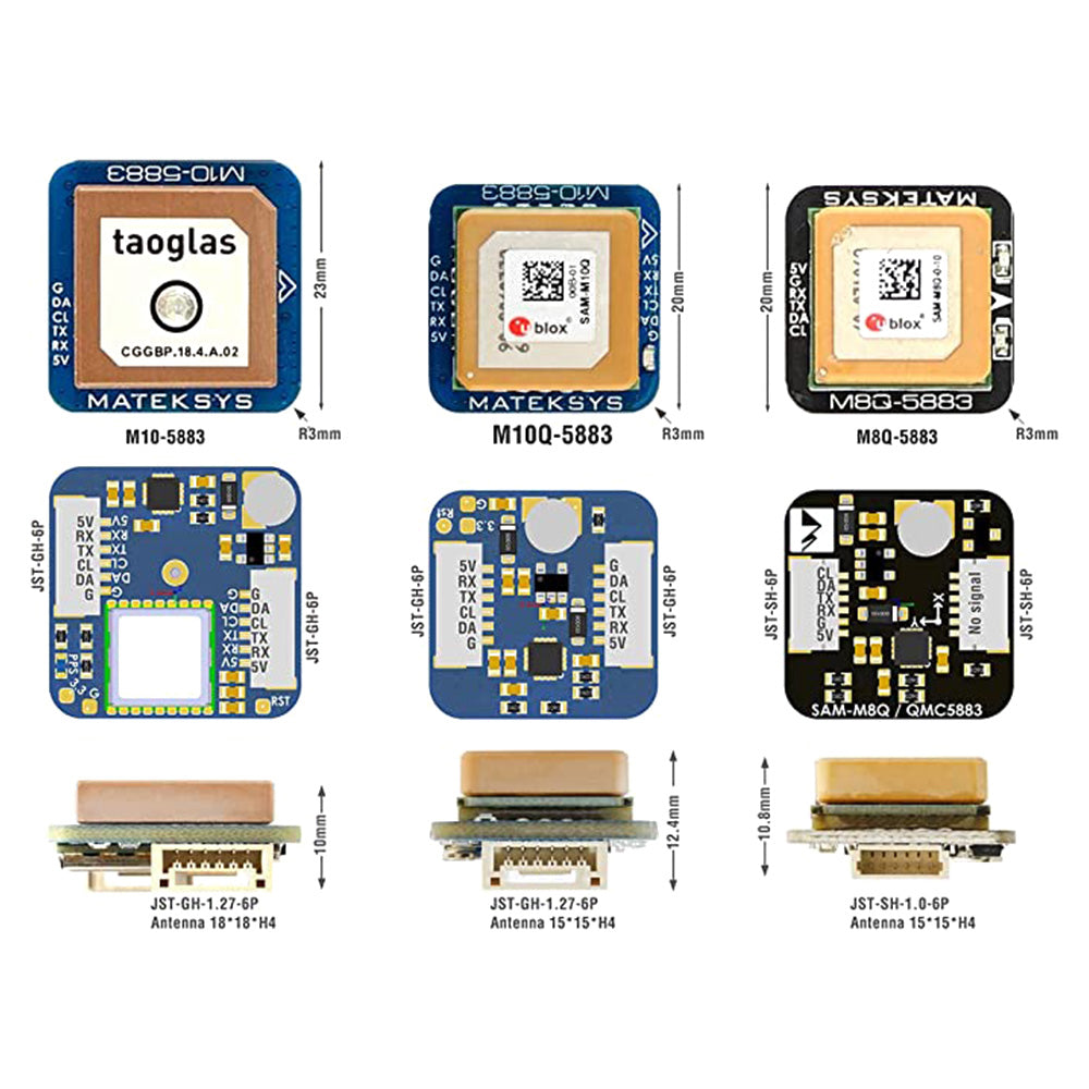 MATEKSYS M10Q-5883 GNSS & Compass
