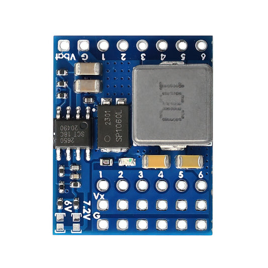 MATEKSYS Servo PDB w/ BEC 5.5-36V to 5-8.2V - SVPDB-8S