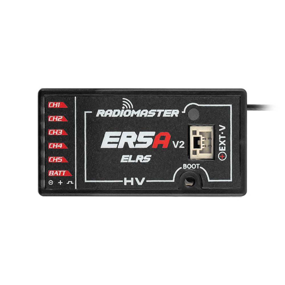 Radiomaster ER5A V2 ExpressLRS 2.4GHz PWM Receiver w/ External Antenna
