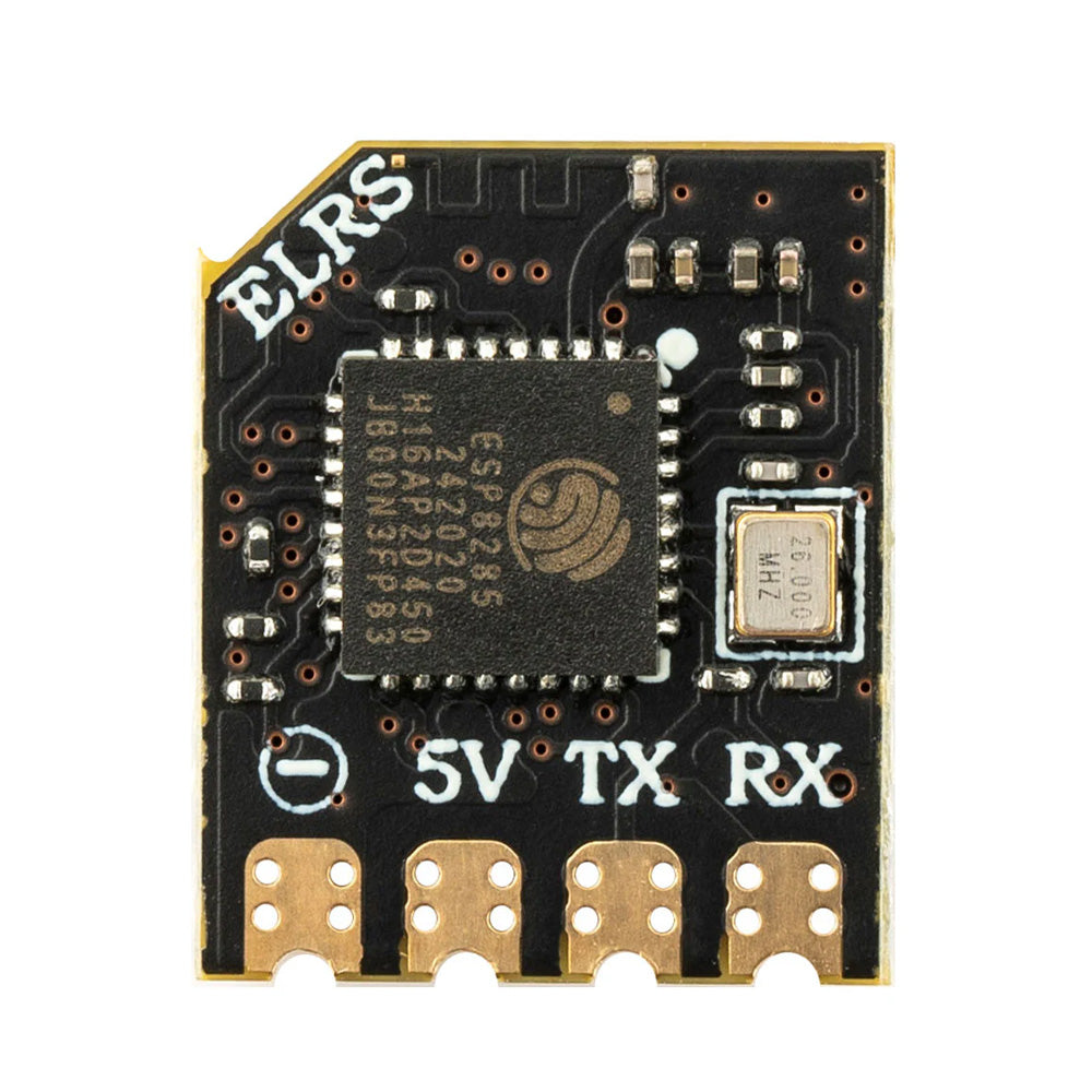 RadioMaster RP1 V2 ExpressLRS 2.4GHz Nano Receiver w/ 65mm UFL T-Antenna